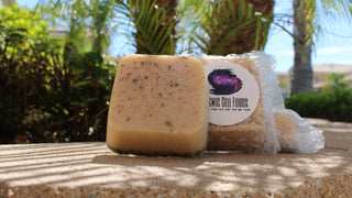 Iron Power Cocoa Butter Soaps - “Energize & Nourish the Skin and Blood Simultaneously” - LYE FREE - The Cosmic Chef