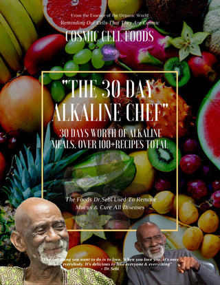 "The 30 Day Alkaline Chef" Cookbook - 30 Days Worth Of Alkaline Meals. Over 100+Recipes - The Cosmic Chef